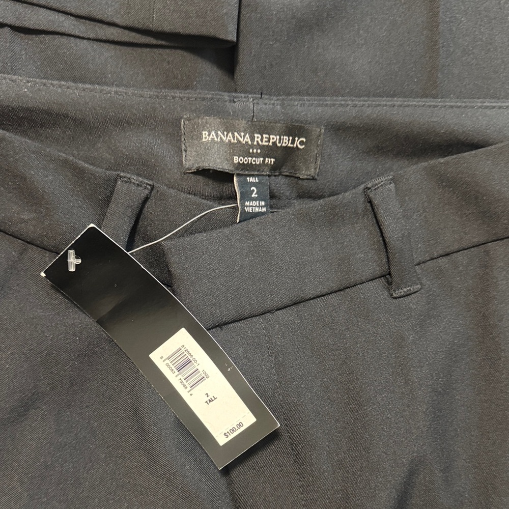 Banana Republic Charcoal Trousers